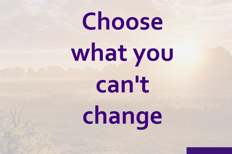 Kiezen voor wat je niet kunt veranderen