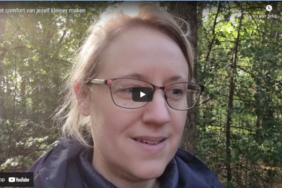 Jezelf kleiner maken